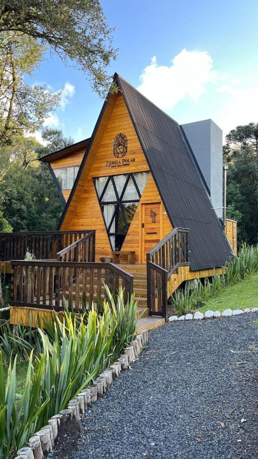 Villa Estrela Polar Chale Com Hidro - Urubici Exterior foto