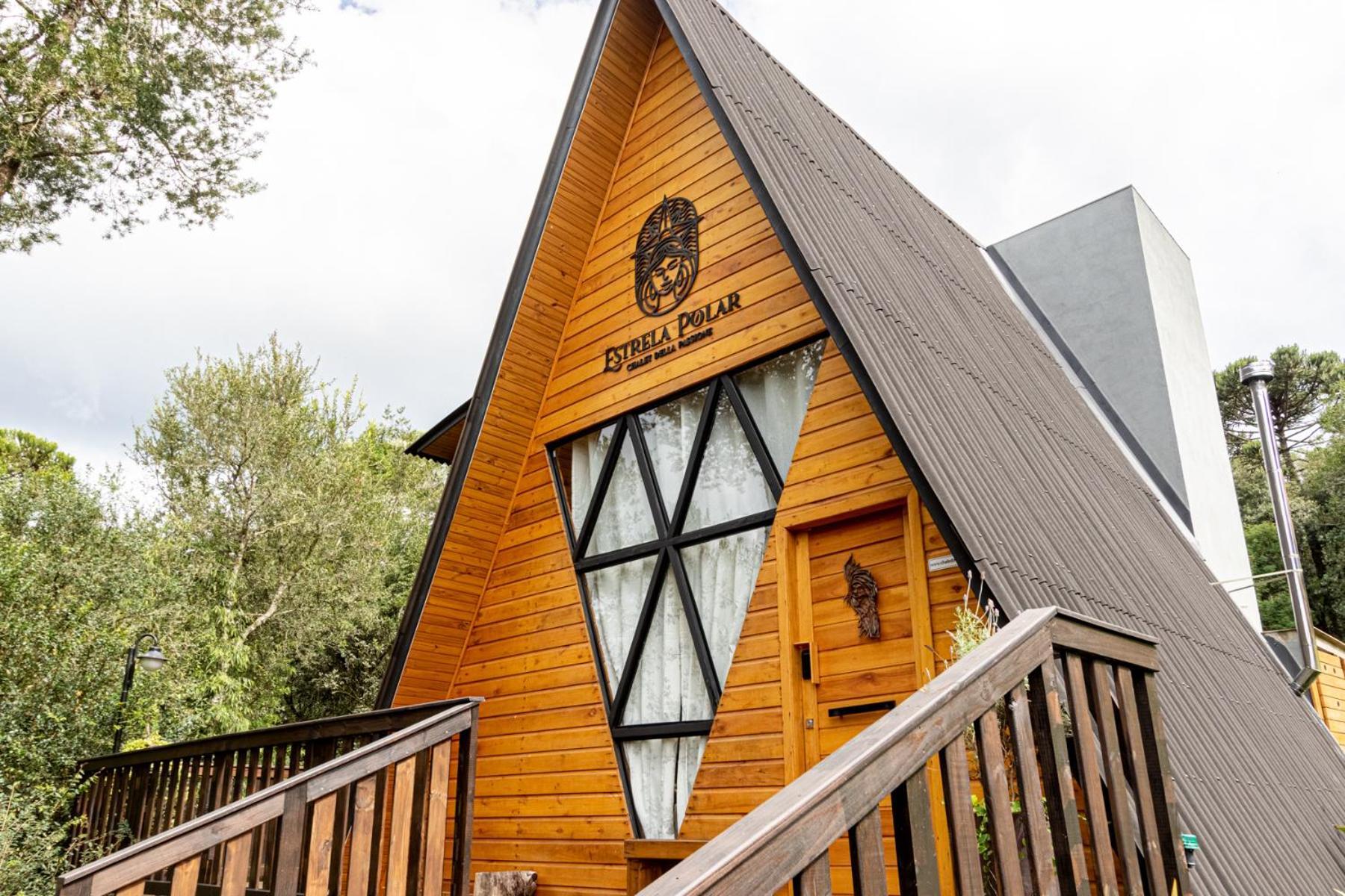 Villa Estrela Polar Chale Com Hidro - Urubici Exterior foto
